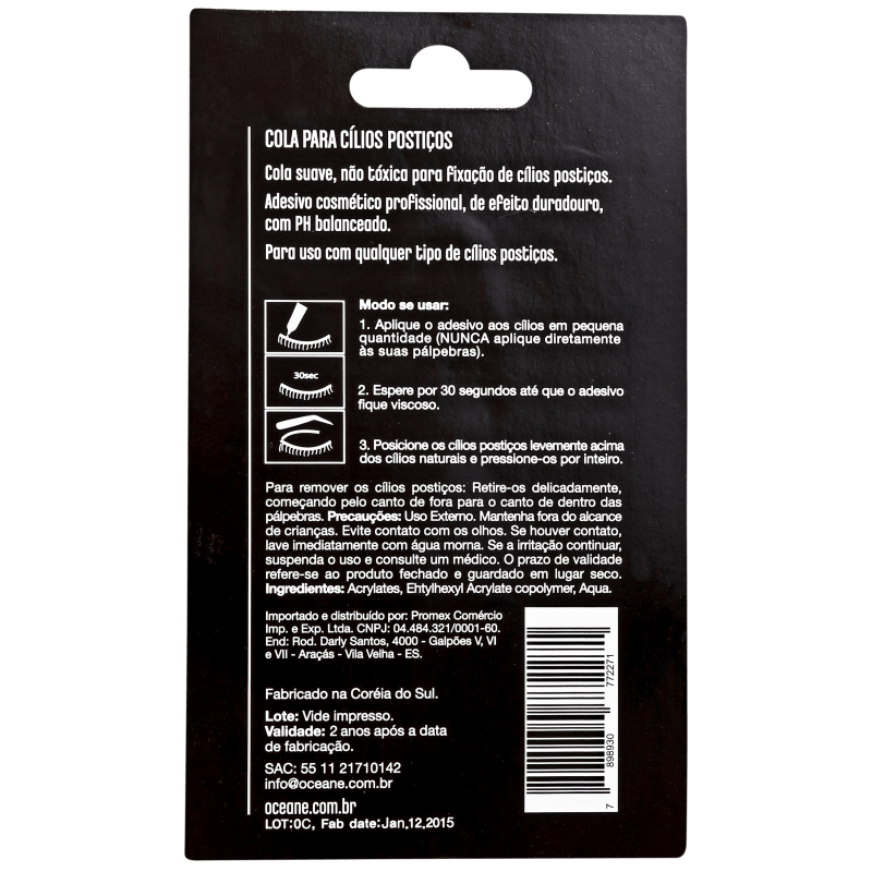 Océane Femme Glamourise My Eyes - Cola para Cílios 7g
