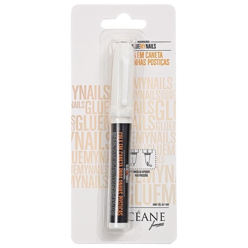 Océane Femme Glue My Nails - Cola para Unhas Postiças em Caneta 3g