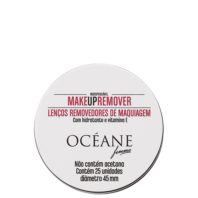 Océane Femme Make Up Remover - Lenço Demaquilante (25 unidades)