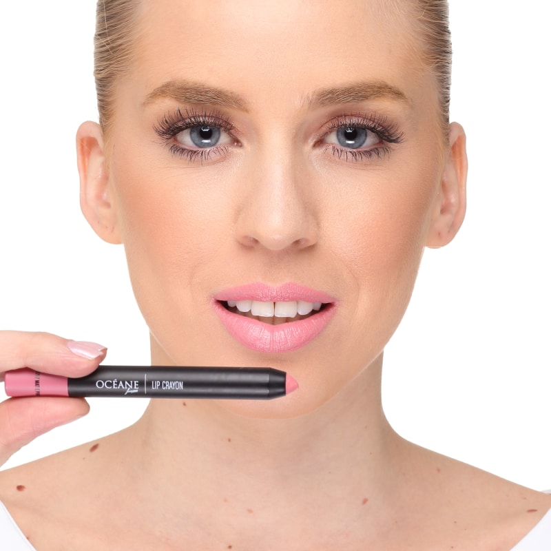 Océane Femme Lip Crayon Colour My Lips Matte Pink - Batom Matte 3g