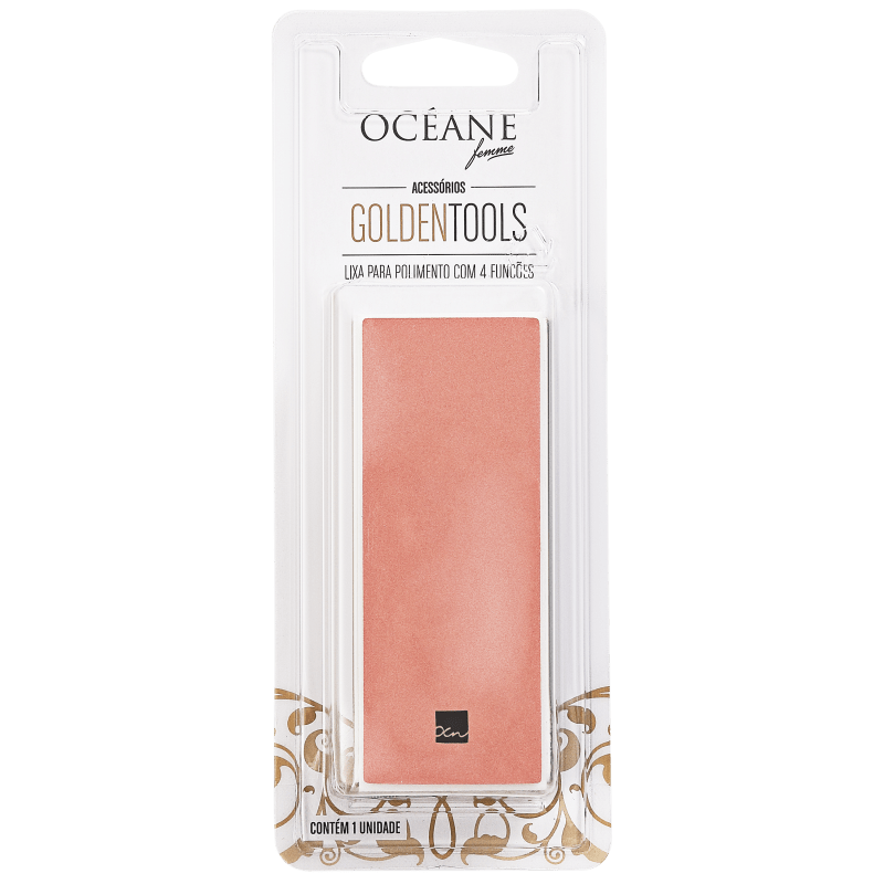 Océane Femme Golden Tools para Polimento 4 Funções - Lixa de Unha