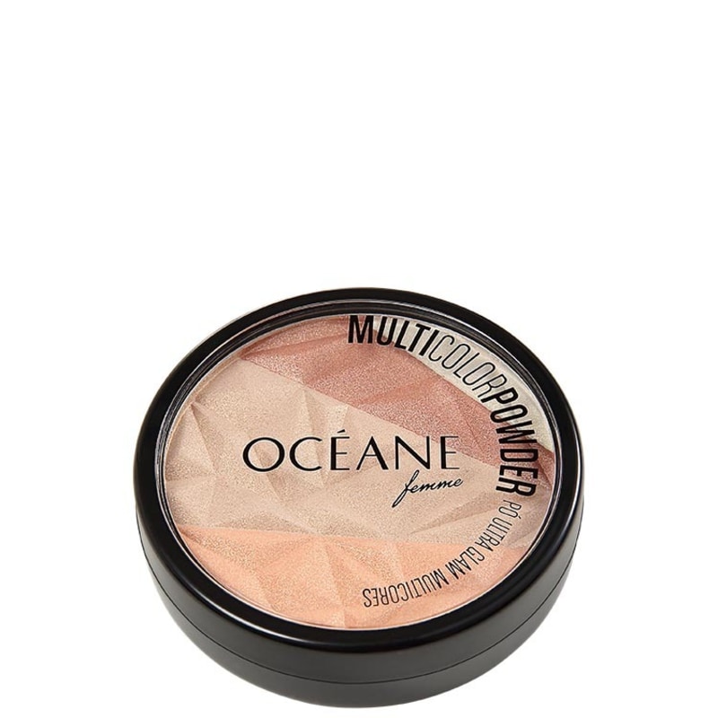 Océane Femme Multicolor Powder Ultra Glam - Pó 3 em 1 9,5g