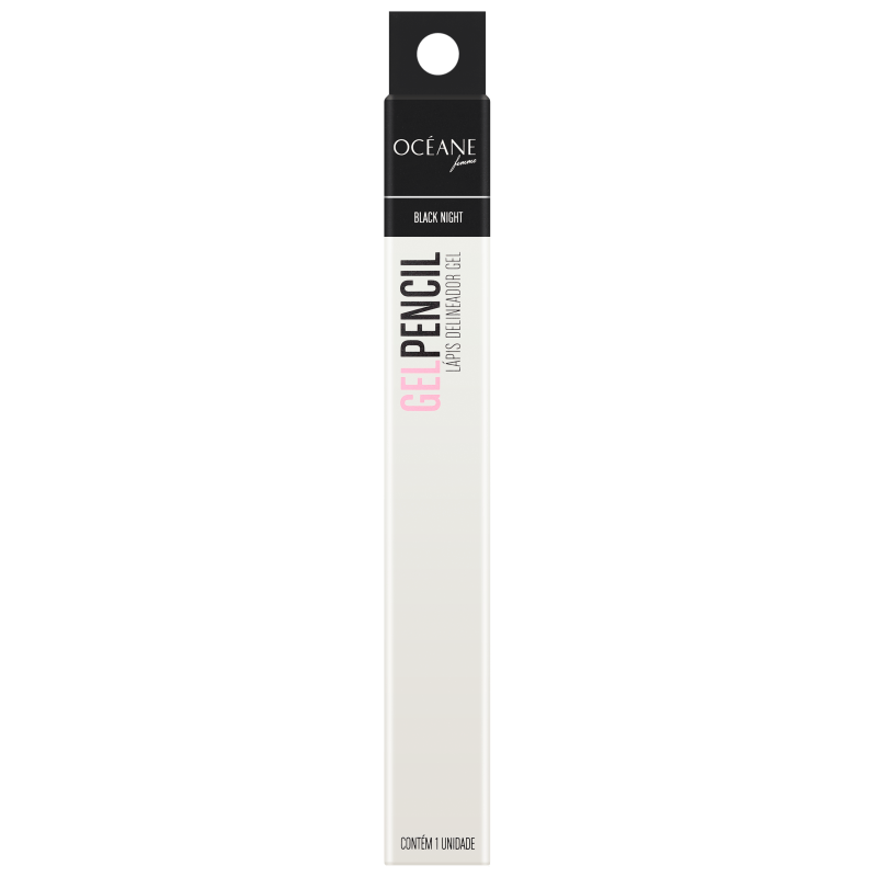 Océane Femme Gel Pencil Black Night - Lápis de Olho 1,8g