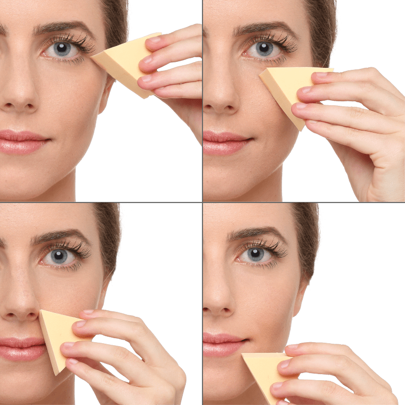 Océane Femme Beauty Charm - Esponja para Base (6 unidades)