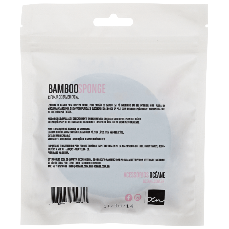 Océane Femme Bamboo Sponge - Esponja Facial