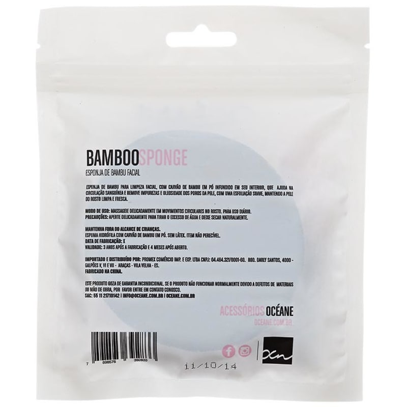 Océane Femme Bamboo Sponge - Esponja Facial