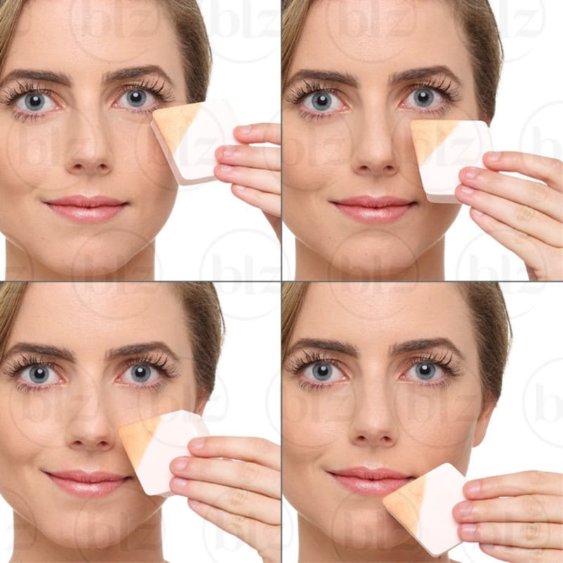 Océane Femme Diamond Sponge - Esponja para Base e Corretivo (4 unidades)