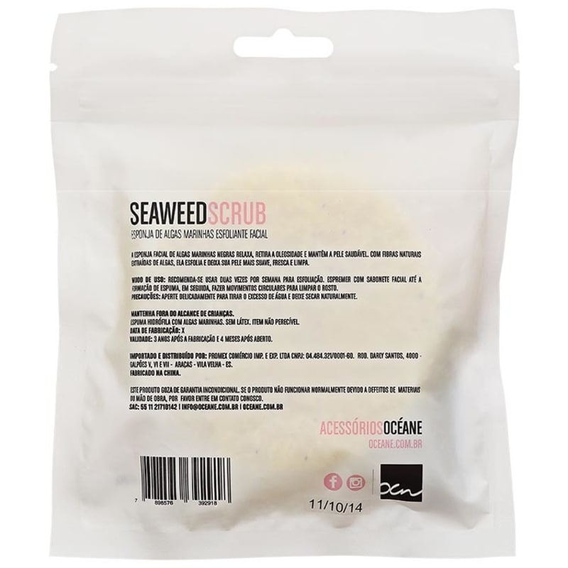 Océane Femme SeaWeed Scrub - Esponja Facial