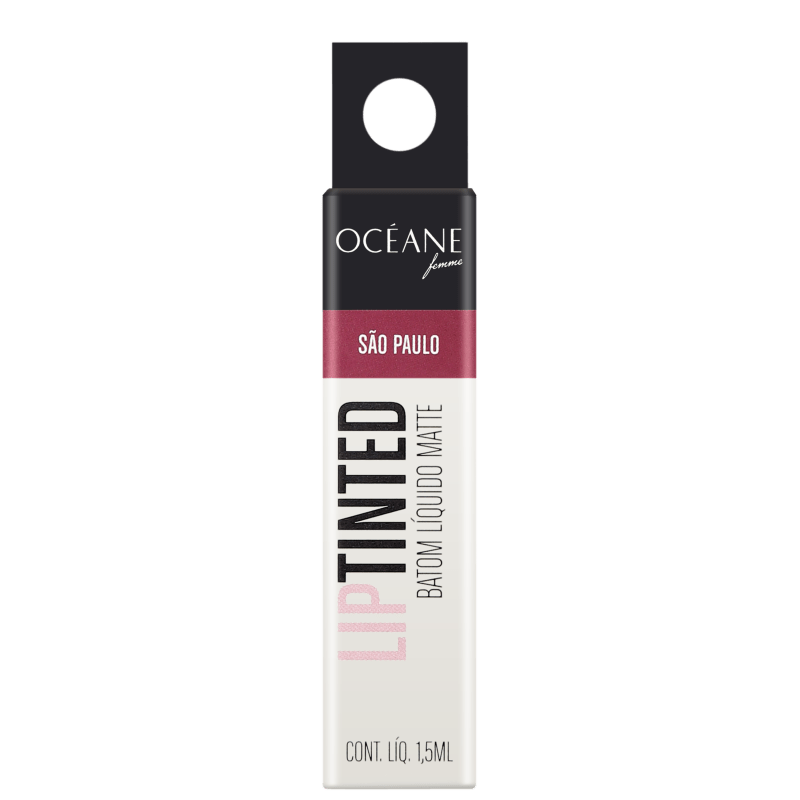 Océane Femme Lip Tinted São Paulo - Batom Líquido Matte 1,5ml