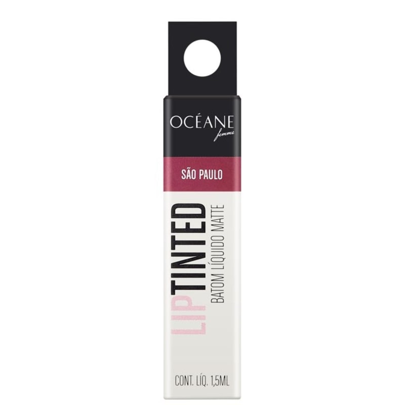 Océane Femme Lip Tinted São Paulo - Batom Líquido Matte 1,5ml
