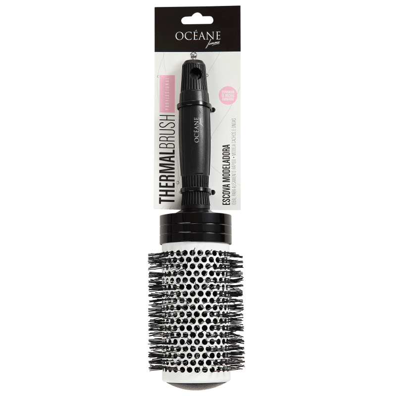 Océane Femme Thermal Brush 53 Branca - Escova Térmica Modeladora