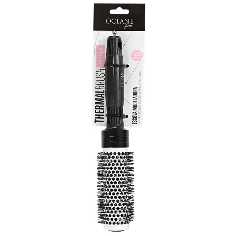 Océane Femme Thermal Brush 33 Branca - Escova Térmica Modeladora