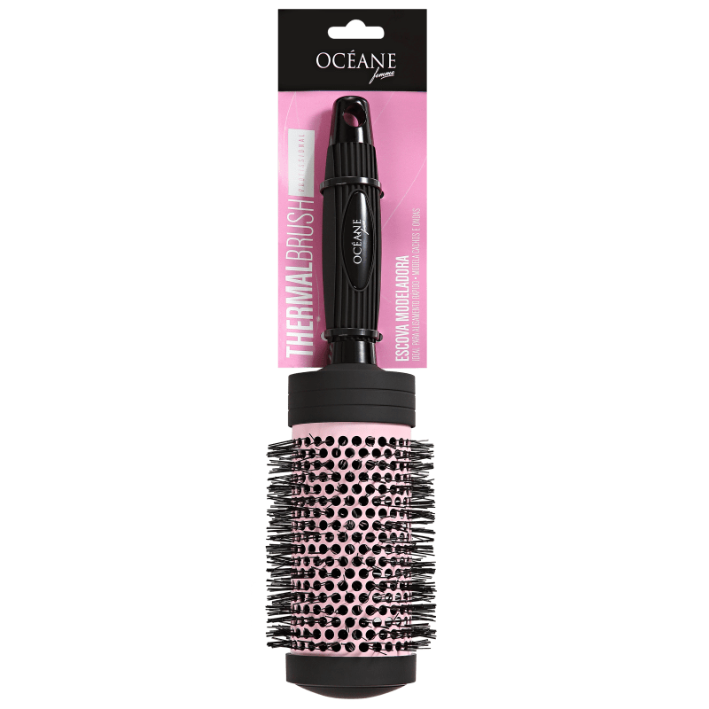 Océane Femme Thermal Brush 53 Rosa - Escova Térmica Modeladora
