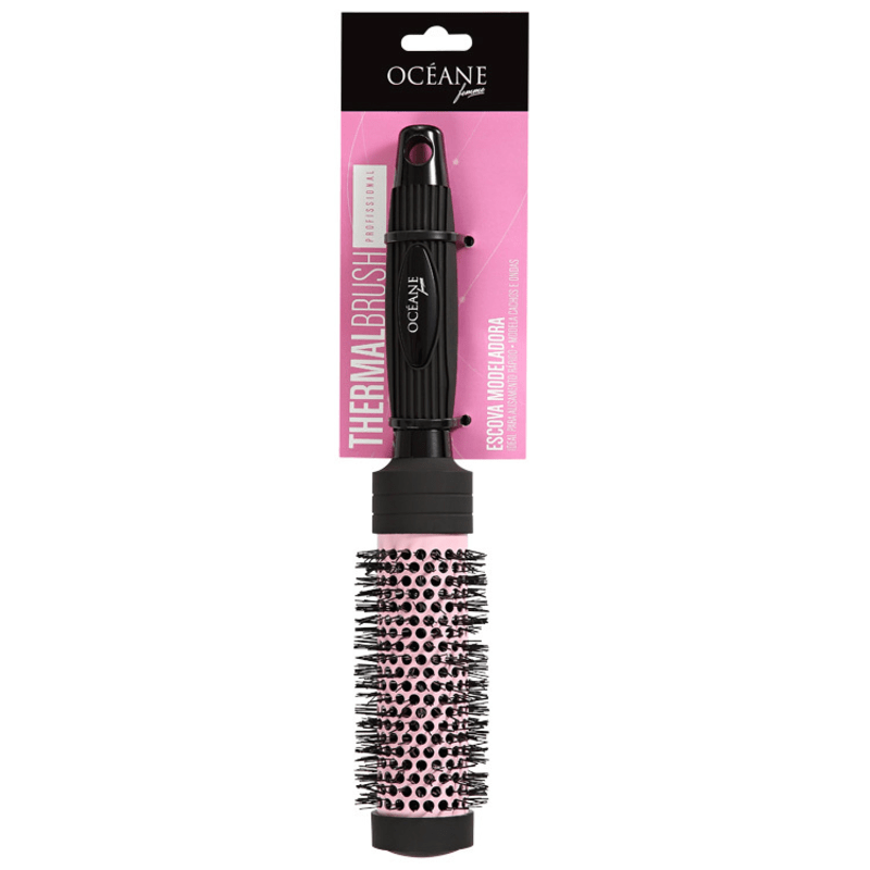 Océane Femme Thermal Brush 33 Rosa - Escova Térmica Modeladora