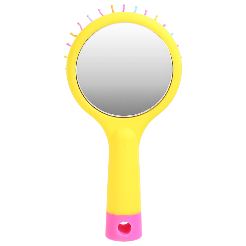 Océane Femme Rainbow Brush Amarela - Escova Almofadada Pequena
