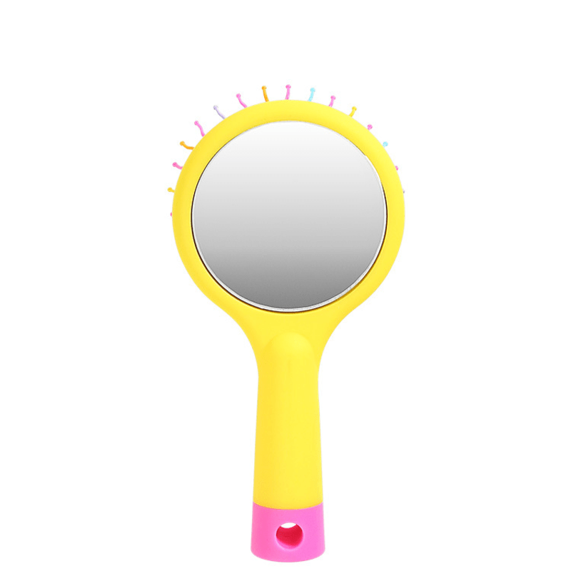 Océane Femme Rainbow Brush Amarela - Escova Almofadada Pequena