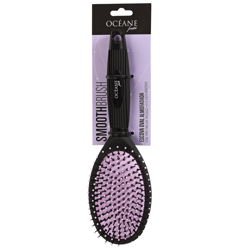 Océane Femme Smooth Brush Lilás - Escova Oval