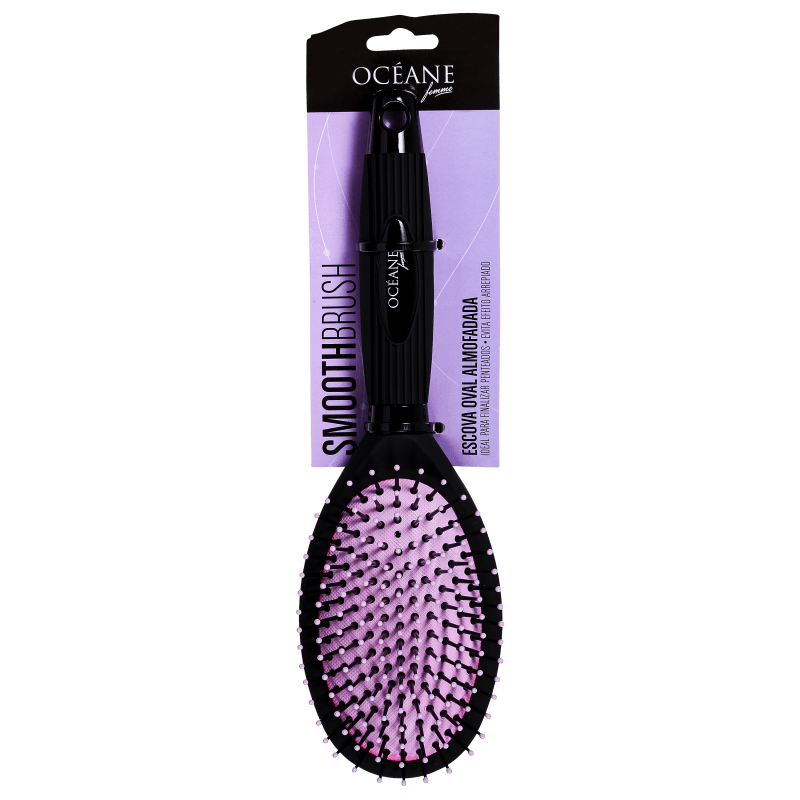 Océane Femme Smooth Brush Lilás - Escova Oval