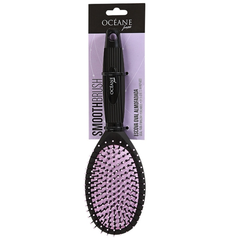 Océane Femme Smooth Brush Lilás - Escova Oval