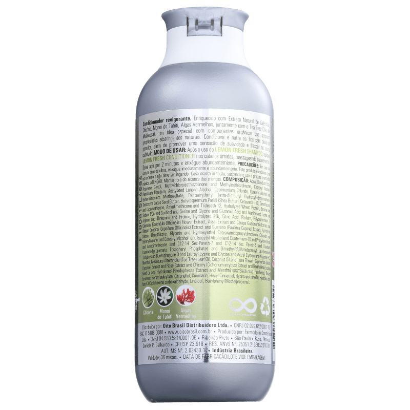 Control System Professional Lemon Fresh Conditioner - Condicionador 200ml