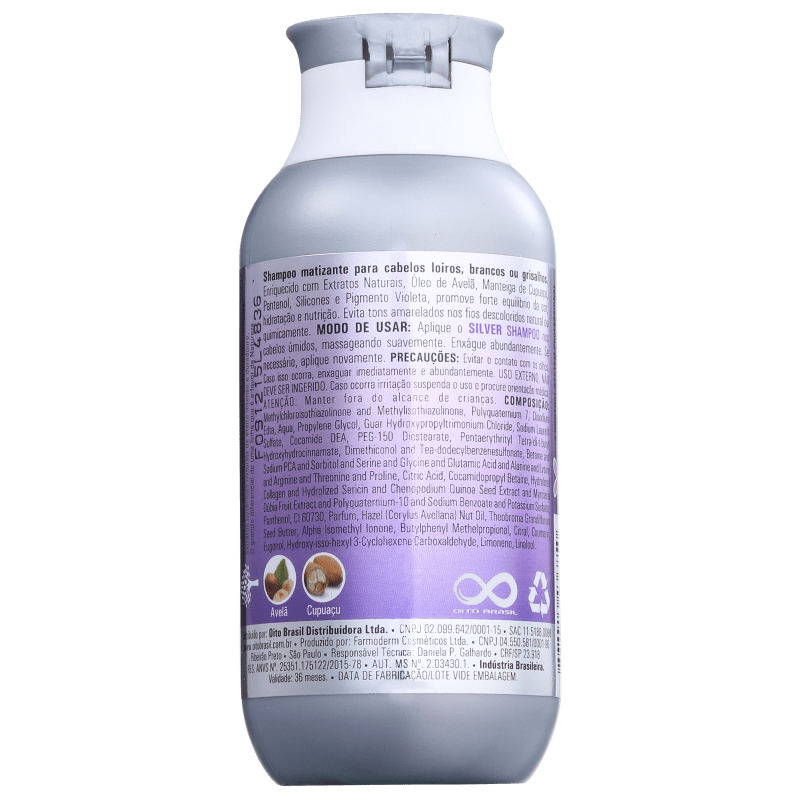 Control System Professional Silver - Shampoo 120ml