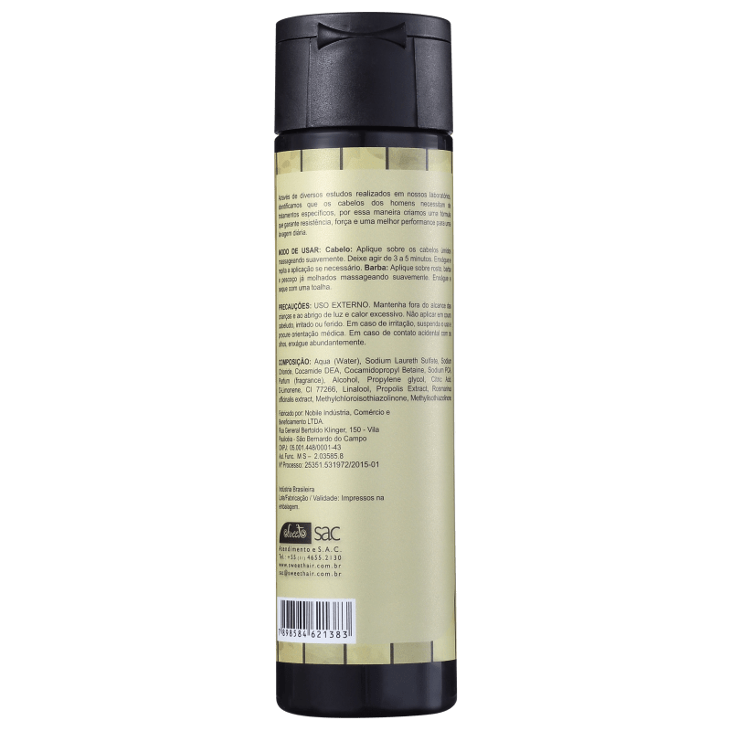 Sweet Hair Barbados - Shampoo Masculino 250ml