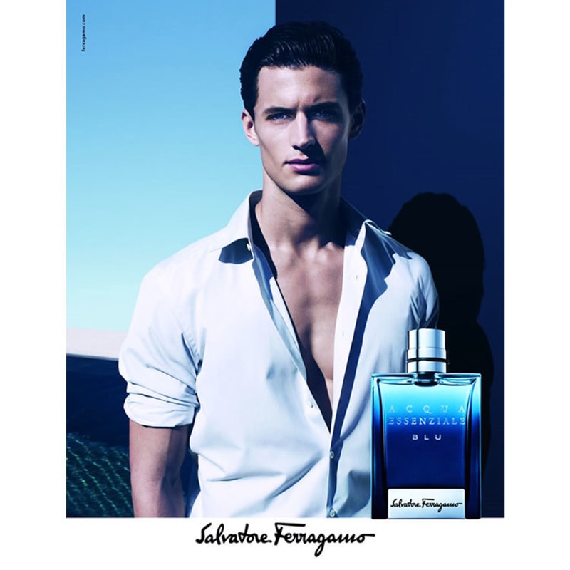 Acqua Essenziale Blu Salvatore Ferragamo Eau de Toilette - Perfume Masculino 100ml