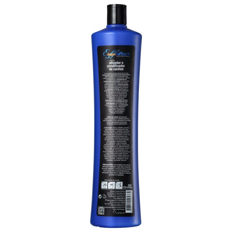 Griffus Argan Effect - Ativador e Umidificador de Cachos 1000ml