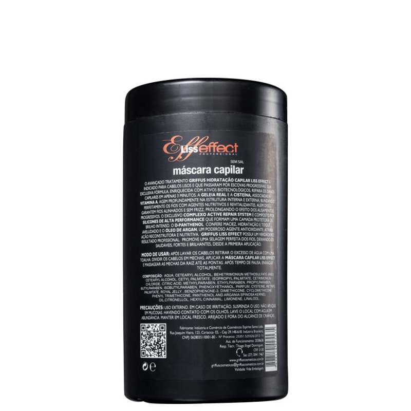 Griffus Liss Effects - Máscara 1000ml