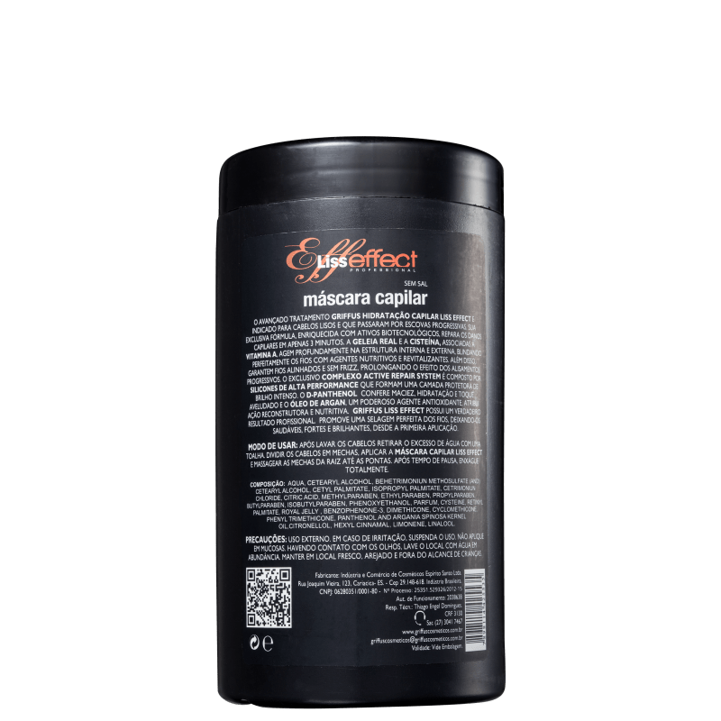 Griffus Liss Effects - Máscara 1000ml