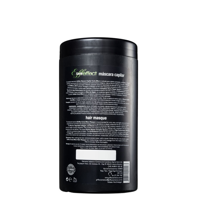 Griffus Curly Effect - Máscara 1000g