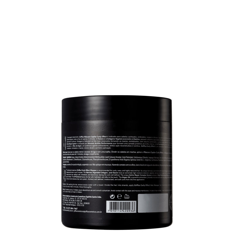 Griffus Curly Effect - Máscara 500g