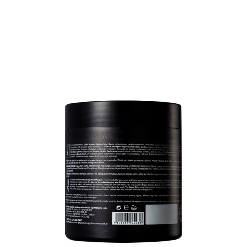Griffus Curly Effect - Máscara 500g