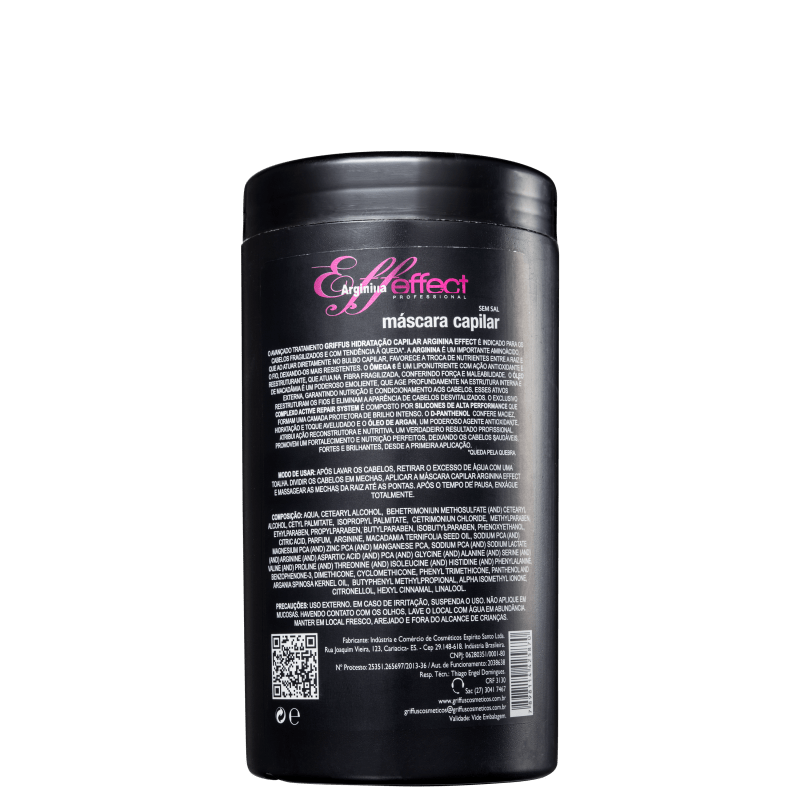Griffus Arginina Effect - Máscara 1000g