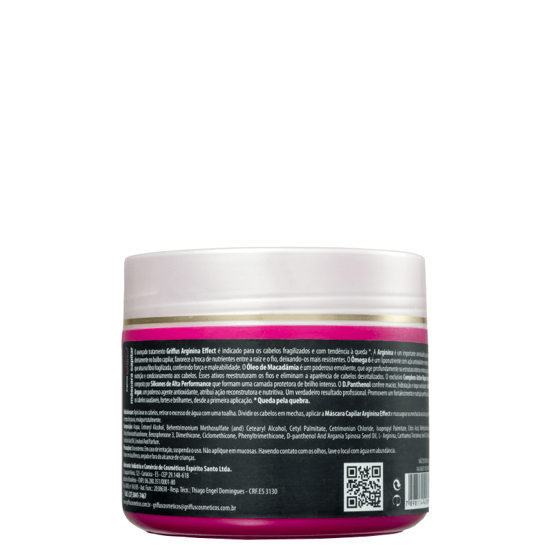 Griffus Arginina Effect - Máscara 500g
