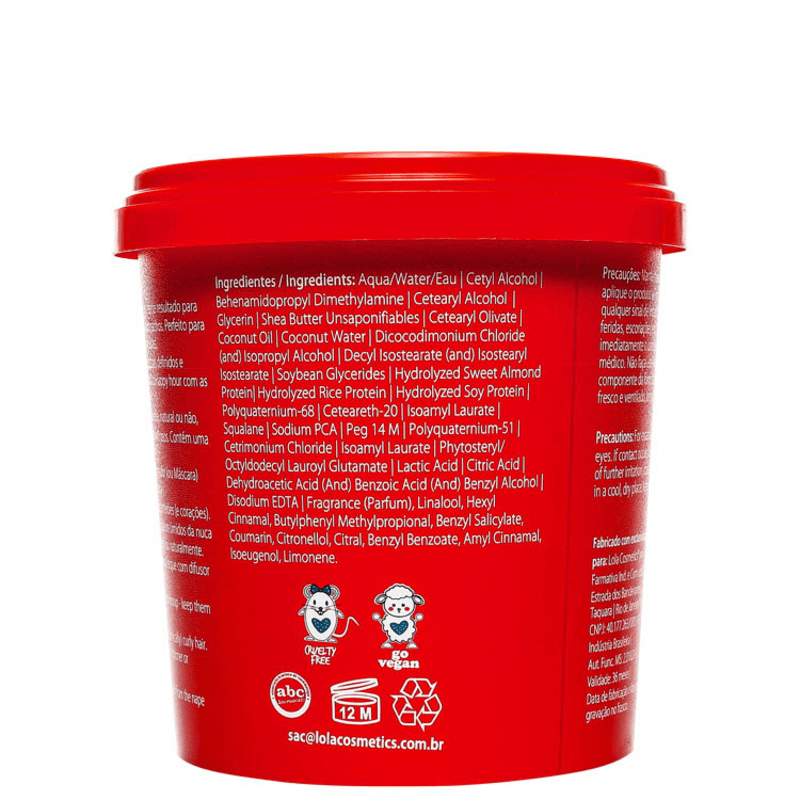 Lola Cosmetics Creoula Cachos Perfeitos - Creme de Pentear 930g