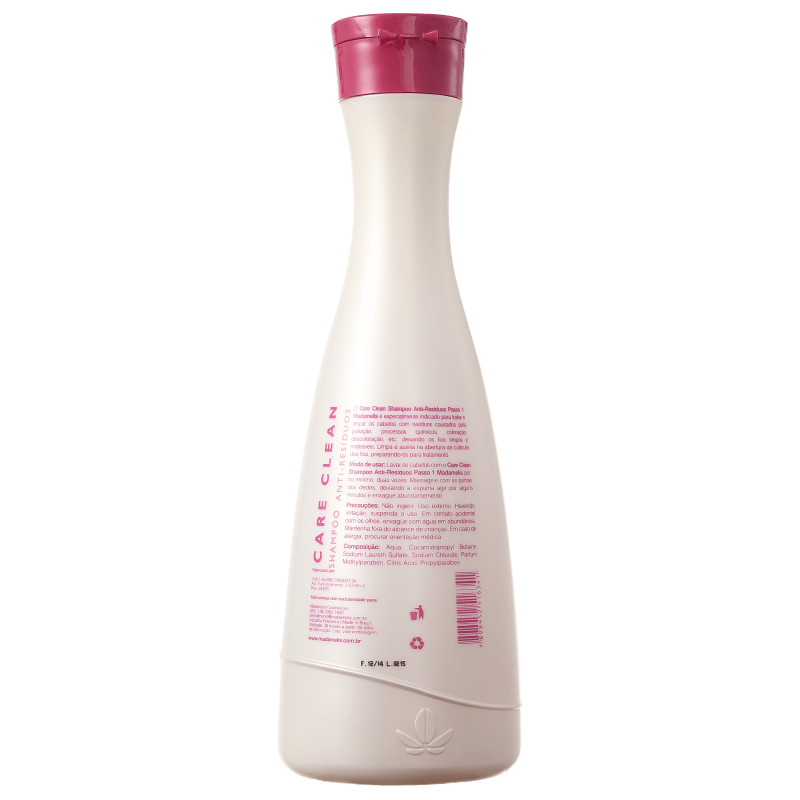 Madamelis Profissional Care Clean - Shampoo Antirresíduos 1000ml
