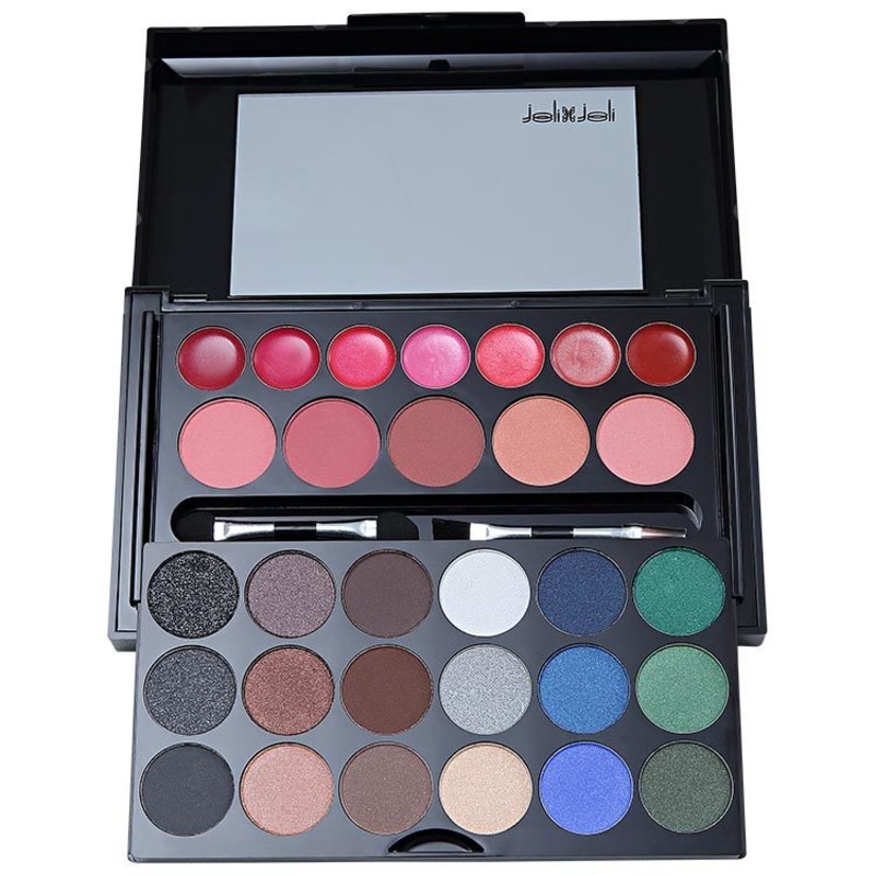 Joli Joli Black Glitters PD 988 - Estojo de Maquiagem