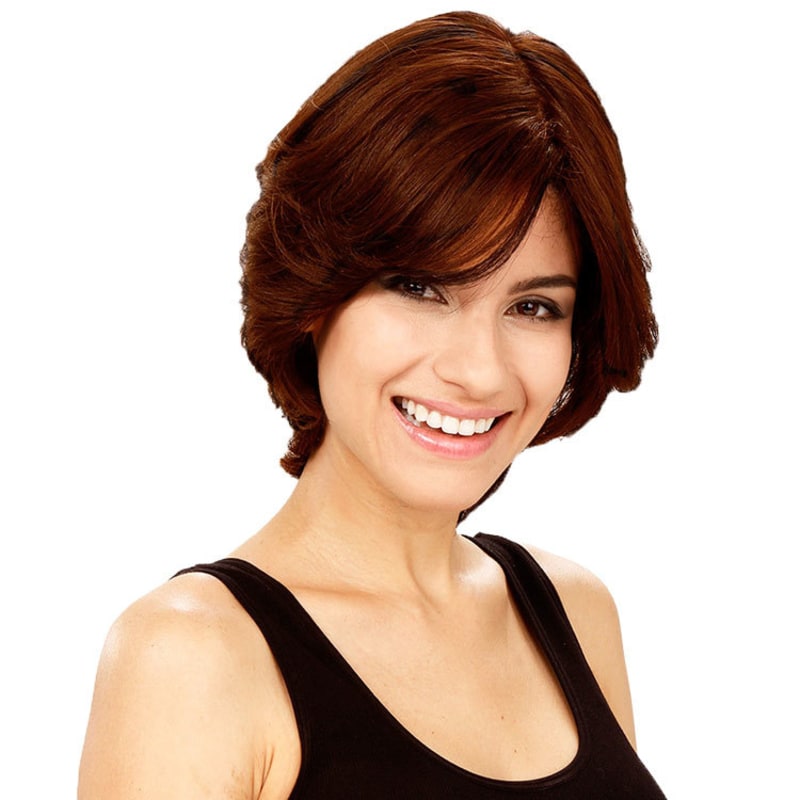 Crown Wigs Amanda Castanho Médio - Peruca 25cm