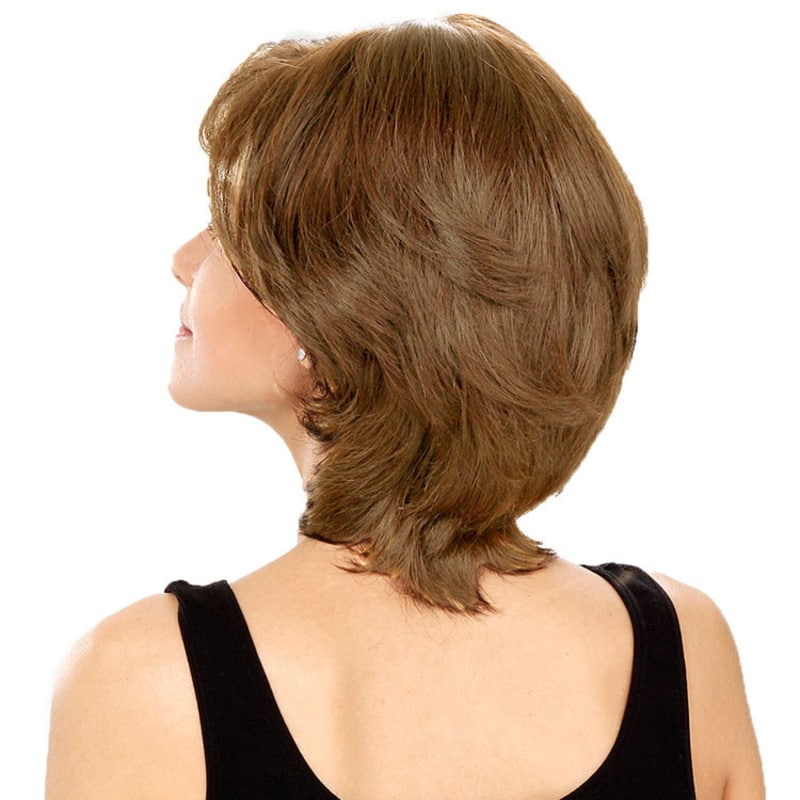 Crown Wigs Amanda Cor Castanho Claro/Louro Médio - Peruca 25cm