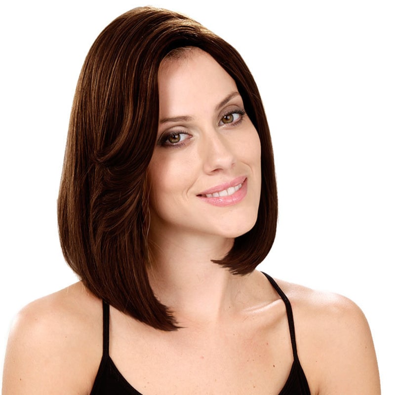Crown Wigs Bianca Cor Castanho Escuro - Peruca 30cm