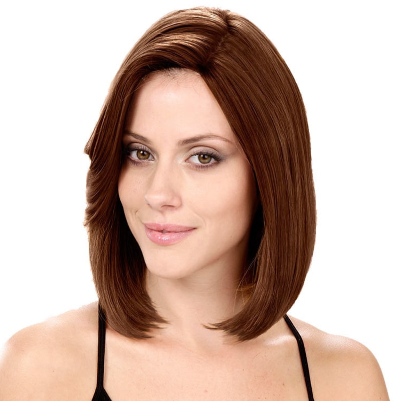 Crown Wigs Bianca Cor Castanho Médio - Peruca 30cm