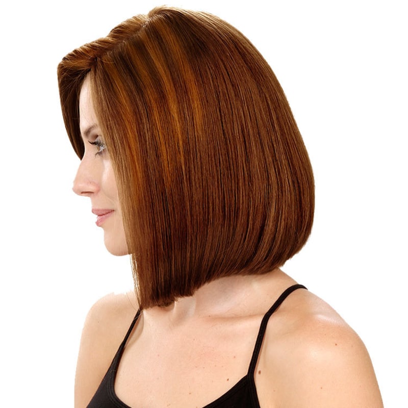 Crown Wigs Bianca Cor Castanho Médio/Claro - Peruca 30cm