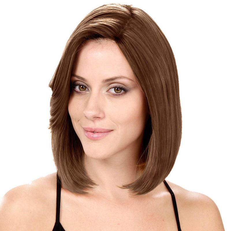 Crown Wigs Bianca Cor Castanho Médio/Claro/Louro Escuro - Peruca 30cm