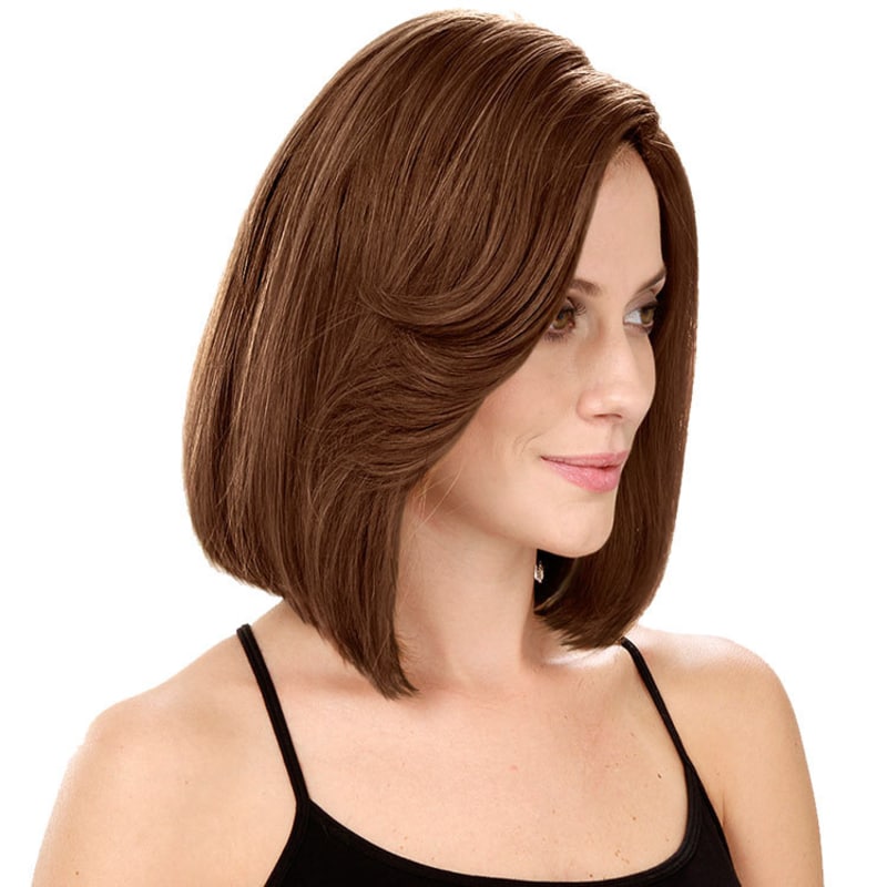 Crown Wigs Bianca Cor Castanho Médio/Claro/Louro Escuro - Peruca 30cm