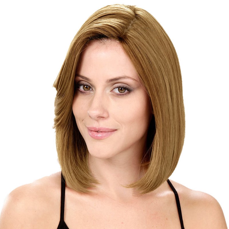 Crown Wigs Bianca Cor Castanho Claro/Louro Médio - Peruca 30cm