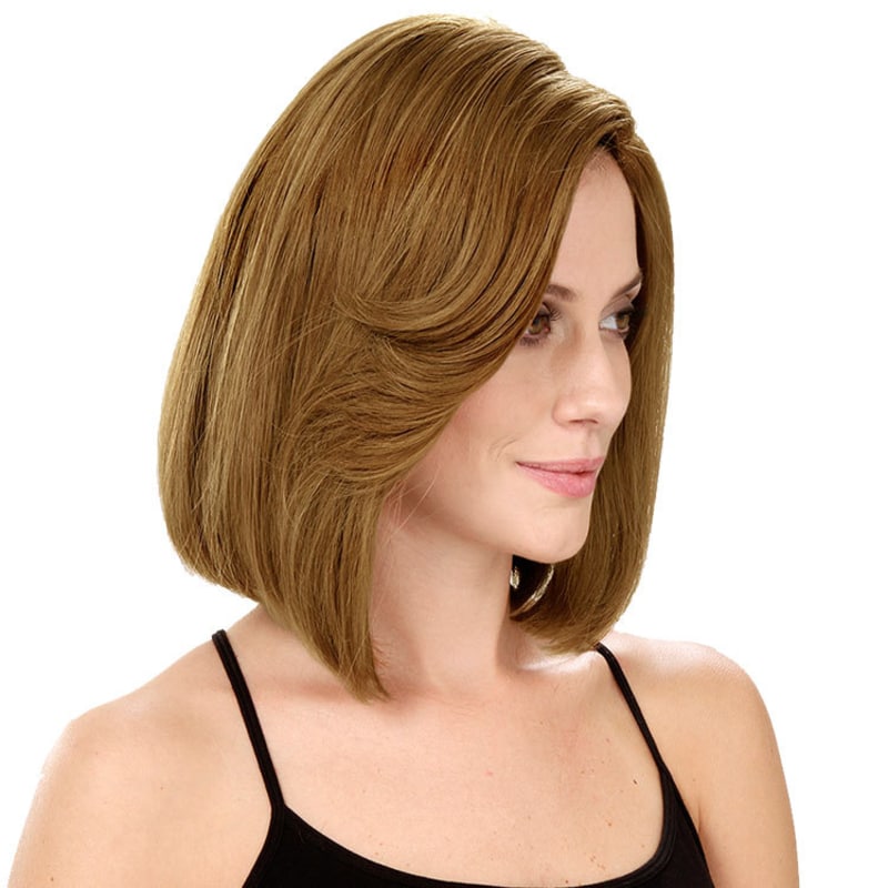 Crown Wigs Bianca Cor Castanho Claro/Louro Médio - Peruca 30cm