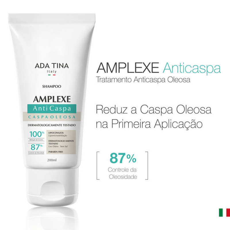Ada Tina Amplexe Anticaspa Oleosa - Shampoo 200ml