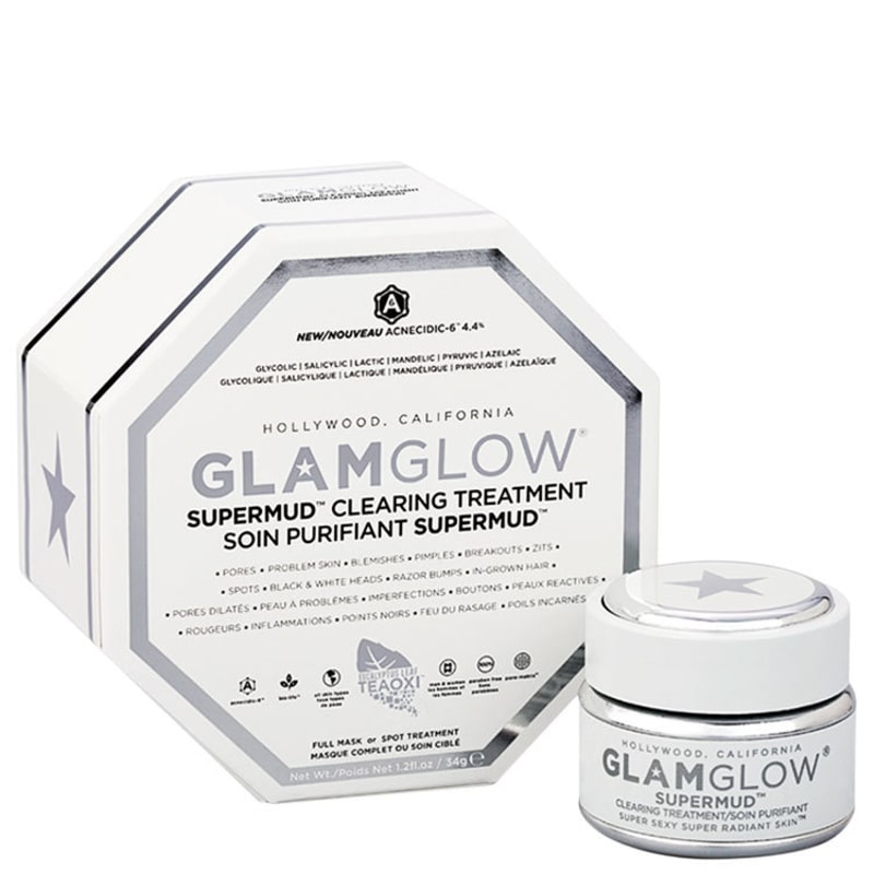 GlamGlow Supermud Clearing Treatment - Máscara Facial 34g