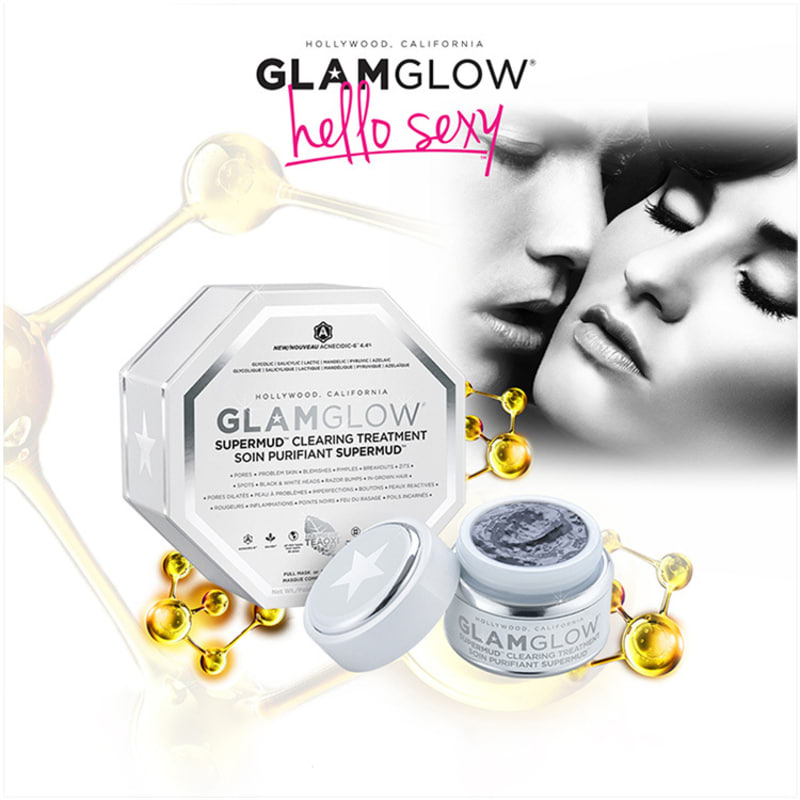 GlamGlow Supermud Clearing Treatment - Máscara Facial 34g